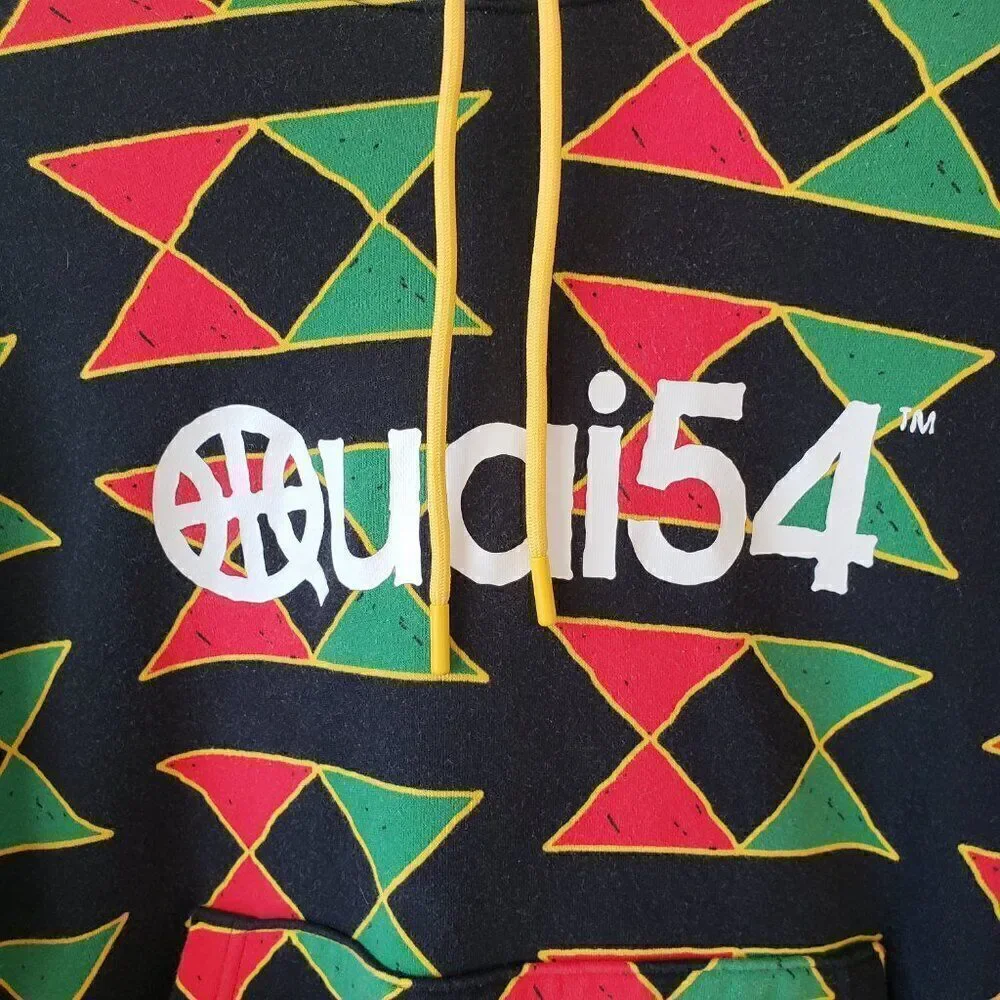 Air Jordan Quai 54 World Streetball Championship Hoodie Mens L Red Green Black